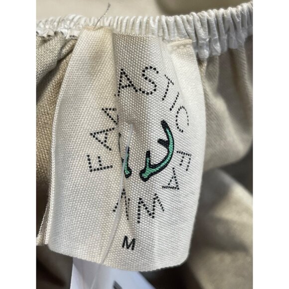 Fantastic Fawn Coated Color Block Babydoll Mini Dress Womens Medium Puff Sleeve - Picture 4 of 5